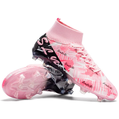 Brand Fashion Football Sneakers for Men and Women Professional Field Boots Big Size 46 Long Spikes Soccer Cleats Men's Football Boots