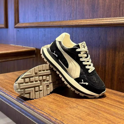 Casual Men's Sports Shoes Summer Casual Thick-Soled Men's Shoes Soft and Comfortable Non-Slip Outdoor Fashion Sneakers