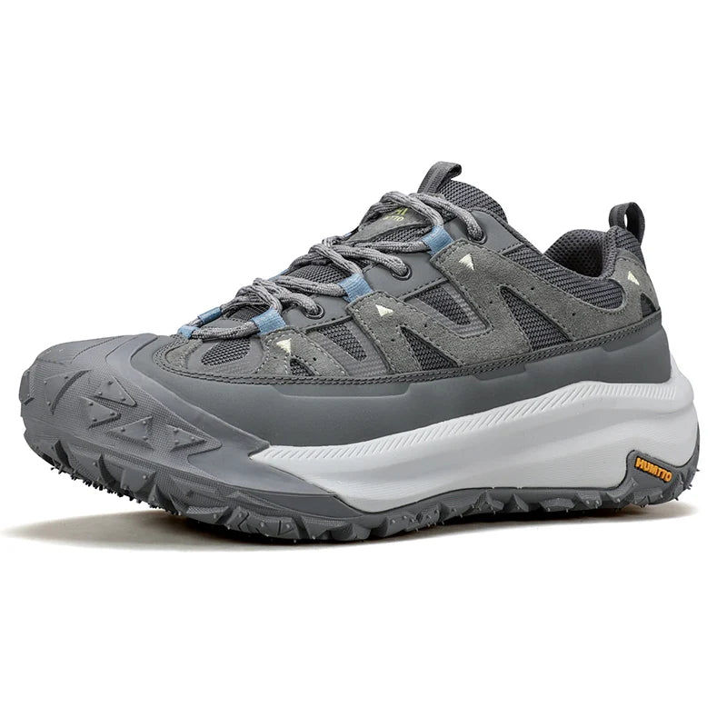 HUMTTO Trekking Shoes for Men Mountain Climbing Sneakers Outdoor Sports Shoes Breathable Walking Casual Sneakers Men’s Hiking Boots