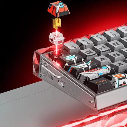 New AULA HERO68 Air 3-mode Magnetic Switch Gaming Mechanical Keyboard E-sport Custom Wired Keyboard Ergonomic Accessories