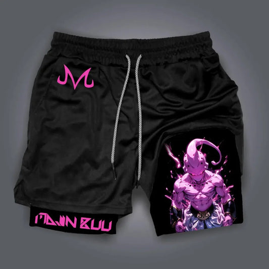 25-26 DragonBall Anime Suitable for Project Sports Badminton Anime Gender-Free Kei Style Retro Breathable Quick-Drying Shorts
