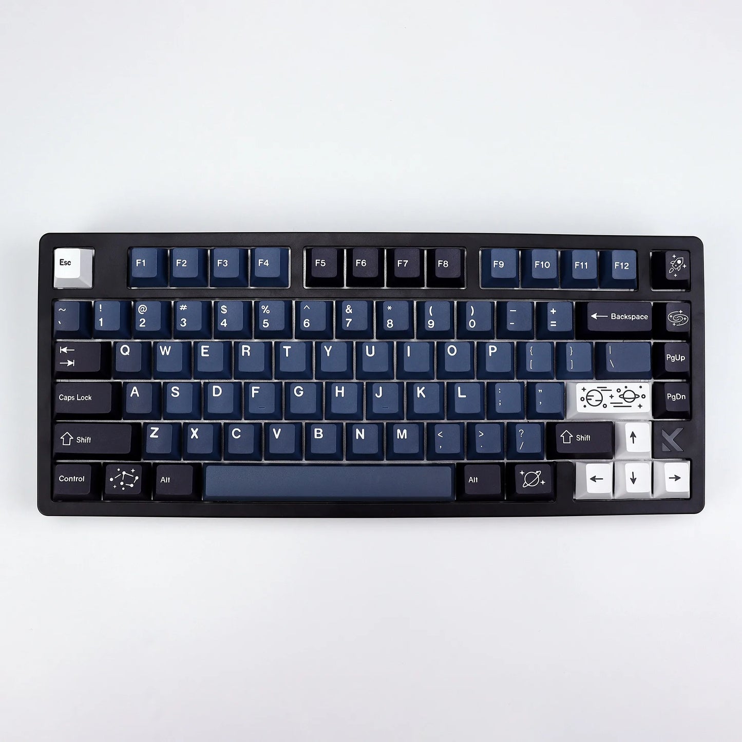 KBDiy Clone GMK Galaxy Keycap PBT Retro Keycaps For aula 60 Mechanical Keyboard Gamer Split Space Cherry Profile Alice Key Cap