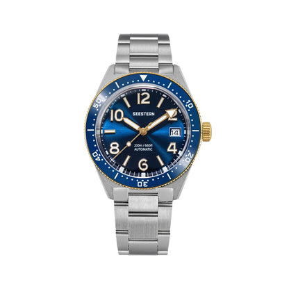 SEESTERN Diver Men Watch Automatic Mechanical Wristwatches NH35 Movement Ceramic Bezel 20Bar Waterproof Sapphire Luminou S434-2