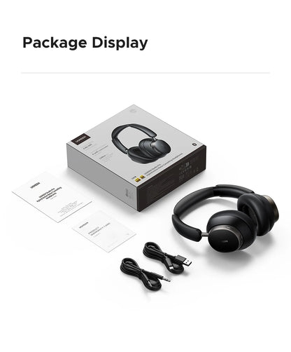 UGREEN Studio Pro Wireless Bluetooth ANC Headphones 48dB Noise Cancelling Over Ear Hi-Res LDAC 120H Playtime Headset