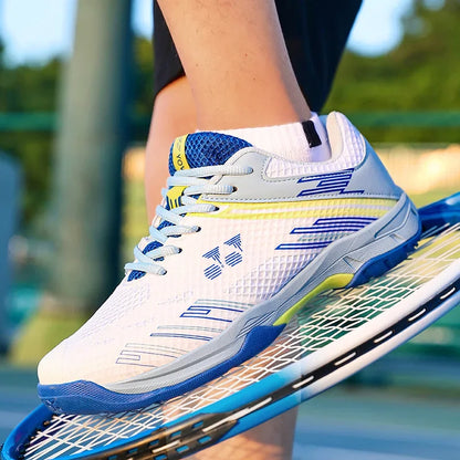 New Professional Badminton Shoes Sneakers Men's Breathable Anti-slip Tennis Sport Shoes for Men Women Training Sneakers