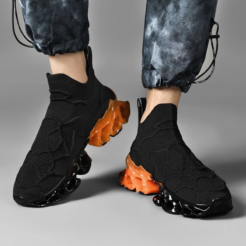 Men's Sneakers Casual Luxury Tennis Shoes Trainer Breathable Fashion Loafers Running Shoes for Men