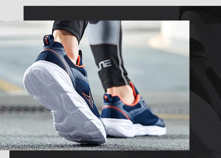 Xtep Running Shoes for Men 2020 Spring, Rebound Comfortable Sports Shoes, Durable, Stable, Breathable Sneakers 880119115036
