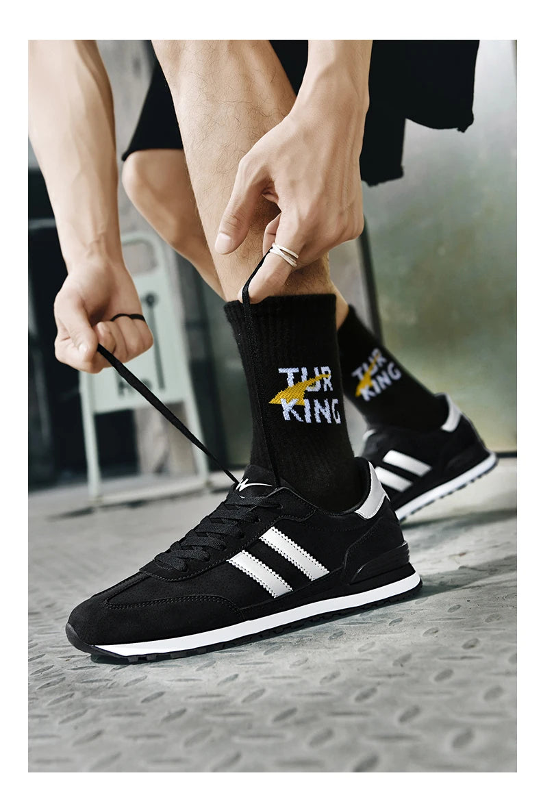 Scarpe da uomo di tendenza Forrest Gump, versatili scarpe sportive e casual da uomo per lo street fashion