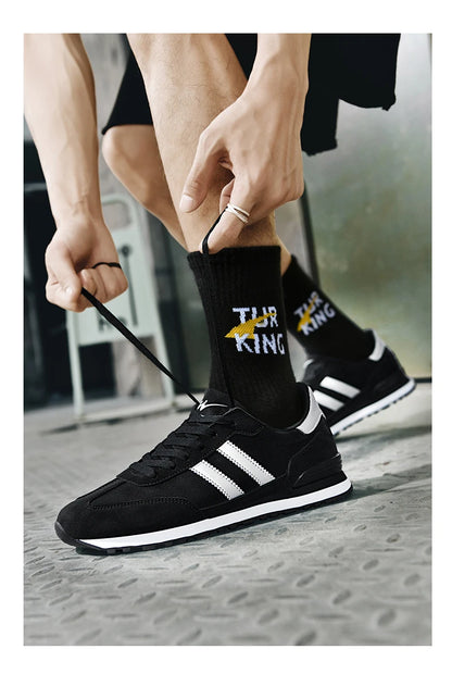 Scarpe da uomo di tendenza Forrest Gump, versatili scarpe sportive e casual da uomo per lo street fashion