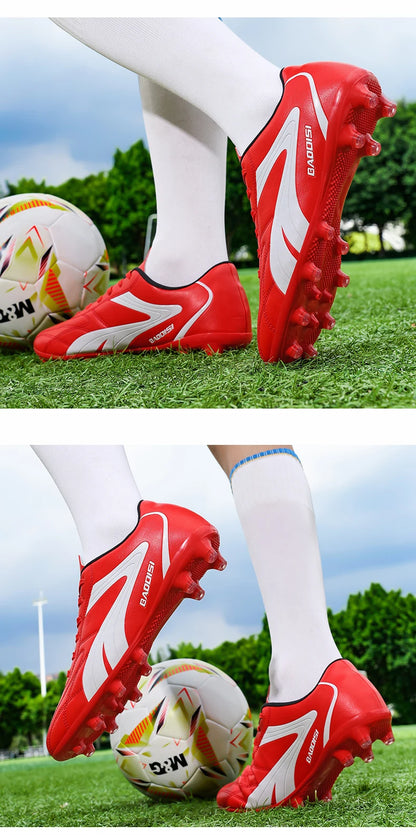 New Professional Men Soccer Shoes Adult Football Sneakers Indoor Futsal Ultralight Non-Slip Sport Wear-Resistant Football Boots.