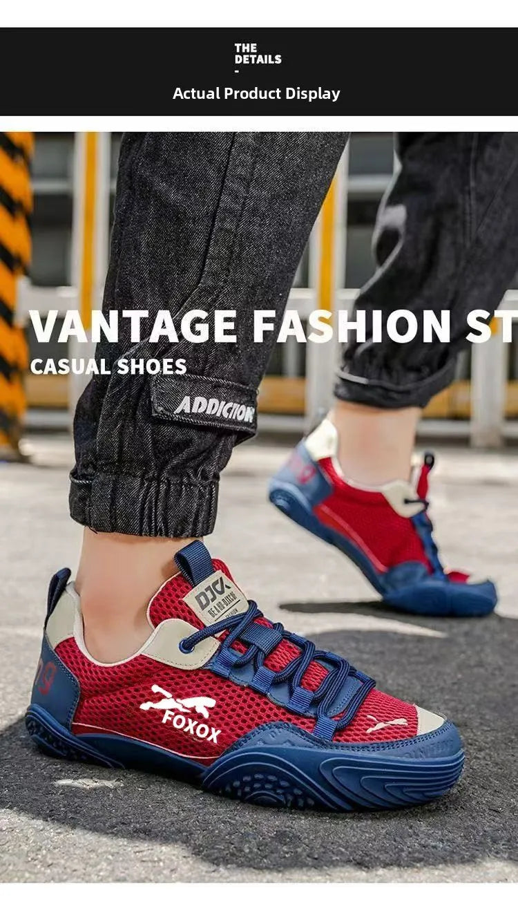 Scarpe da running da uomo traspiranti con tomaia leggera in mesh, suola morbida e confortevole, sneakers sportive casual, calzature estive di tendenza