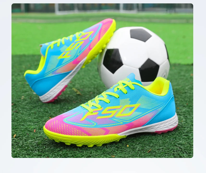 New Men's Soccer Shoes Unisex Sneakers Hot Sale Football Boots Professional High-Quality Futsal Ultralight Women TF/FG Cleats