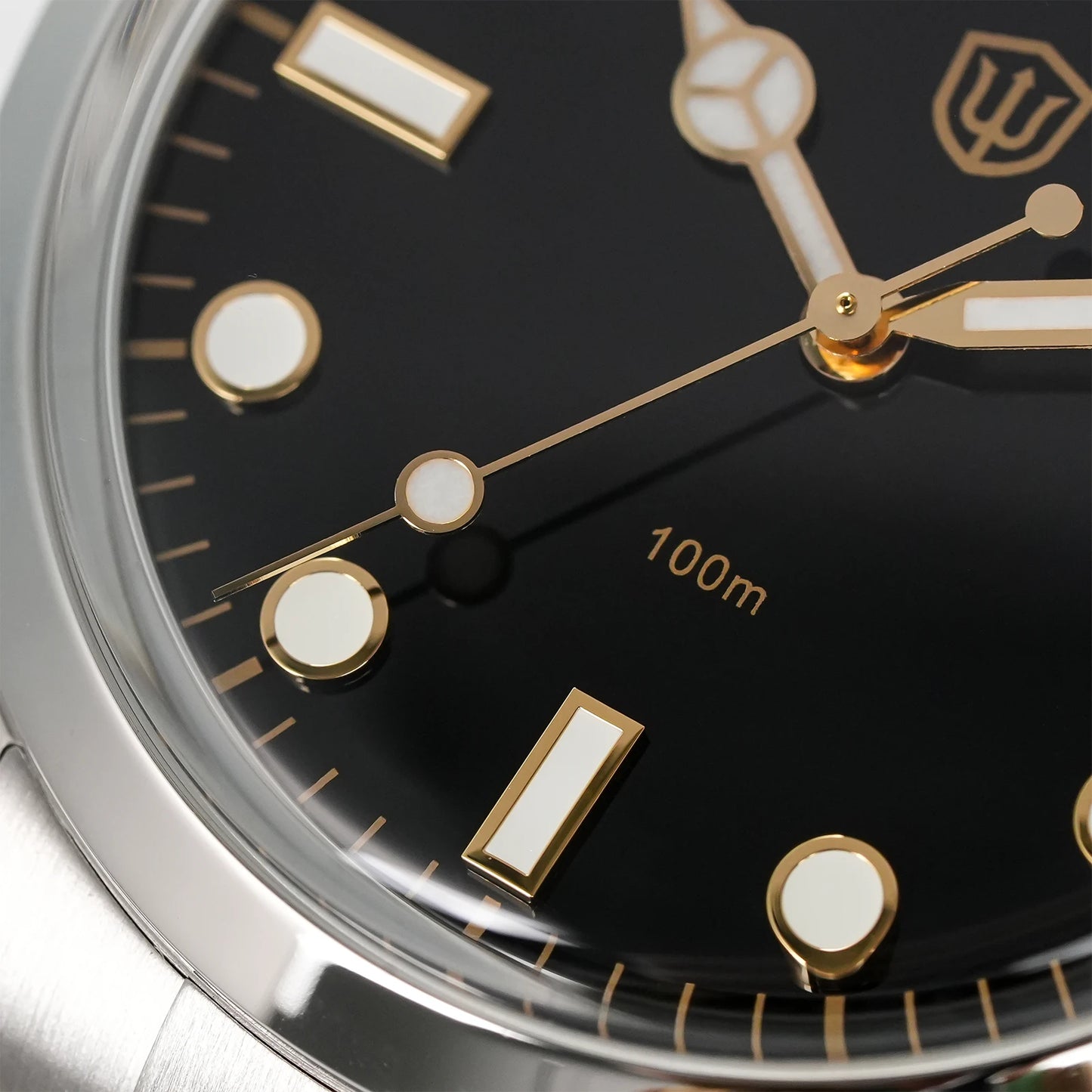 Watchdives WD1016 V3 37mm Uhr mit VH31 Sweep-Uhrwerk, Edelstahlgehäuse, luxuriösem Saphirglas, 100m wasserdicht, Herrenuhr mit Box, ideales Geschenk