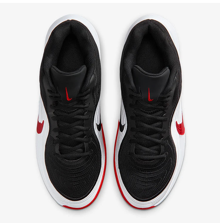 Zapatillas de baloncesto de entrenamiento Nike originales para hombre, de otoño, corte medio y alta durabilidad IH1105-003