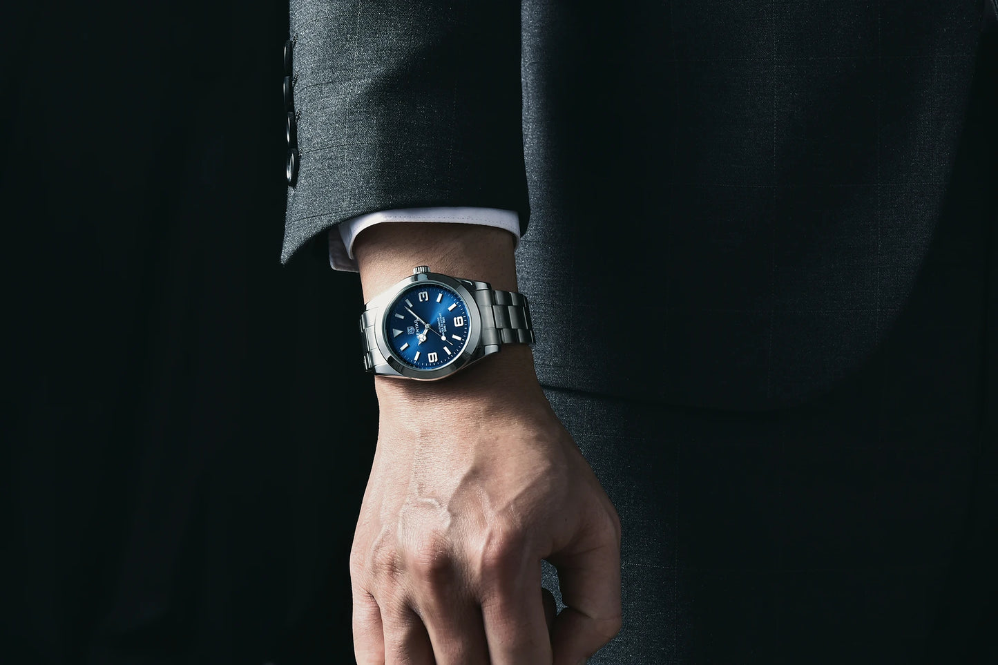 BENYAR 2025 Nuovo orologio meccanico automatico da uomo, stile business e sportivo di lusso, impermeabile 50M, orologio da uomo