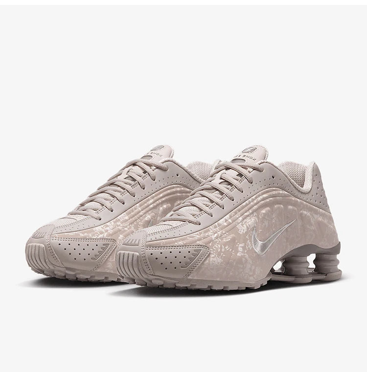 Nike Shox R4 genuínos — Ténis de corrida almofadados de cano baixo para mulher HV0934-001