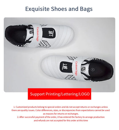 Taekwondo-Schuhe, atmungsaktiv und verschleißfest, für Kickboxen, Kung-Fu und professionelles Tae Kwon Do, Kampfsport-Sneaker für Kinder bis Erwachsene