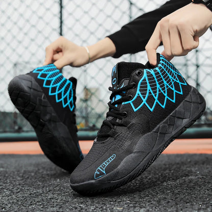 Youth Basketball Shoes for Actual Combat, Outdoor Comfortable Cushioning, Wear-Resistant, Fashionable, Breathable, High Quality