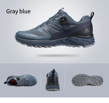 HUMTTO Men's Sneakers Luxury Designer Trail Shoes for Men Anti-slip Sports Hiking Sneaker Man Breathable Outdoor Trekking Boots