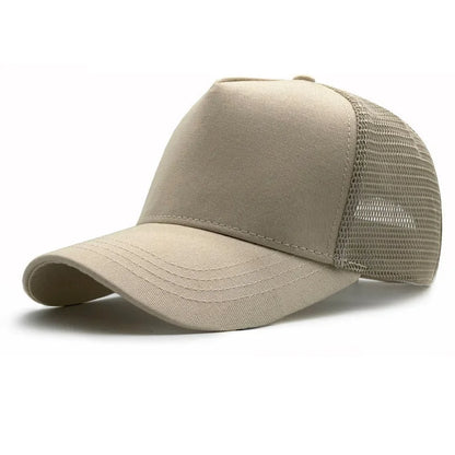 Baseball Hats for Big Head Plus Size Men Women Mesh Outdoors Sport Caps Dad Oversize Trucker Cap 56-60cm 60-65cm