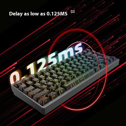 IROK MG75 PRO MG75 Max Magnetic Gaming Mechanical Keyboard RT0.001mm 8K 0.125ms Delay Aluminium RGB Hot Swap Wired Game Keyboard