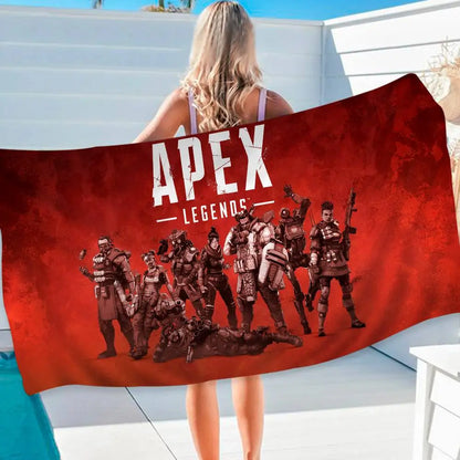 Apex Legends Octane Microfiber Beach Towel Absorbent Quick dry Soft Yoga Swimming Resort Mountain Climbing Towel