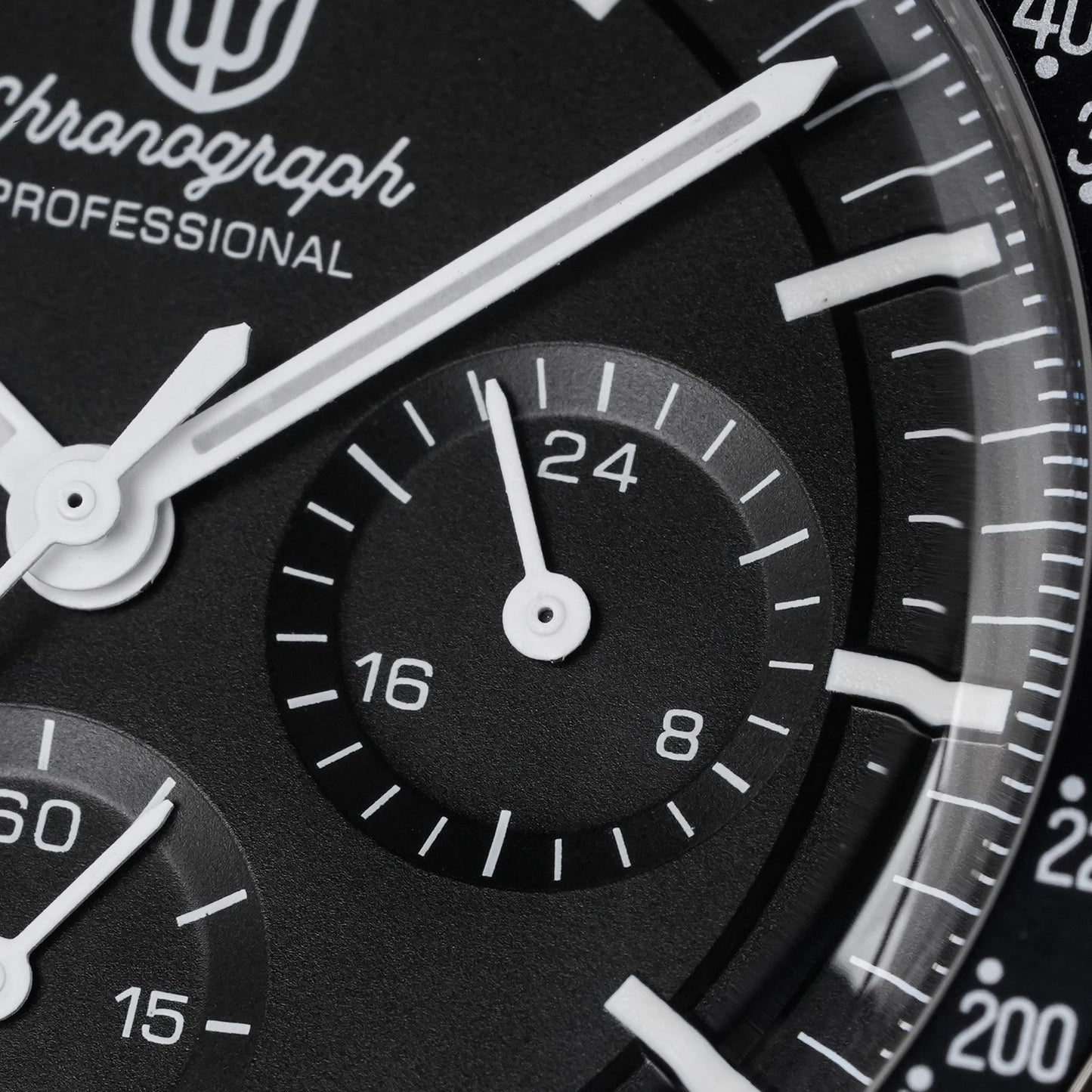 Orologio da uomo Watchdives New Wd1863 al quarzo VK63, cronografo con vetro zaffiro bombato, impermeabile, 39 mm, in acciaio, top brand, orologio business di lusso