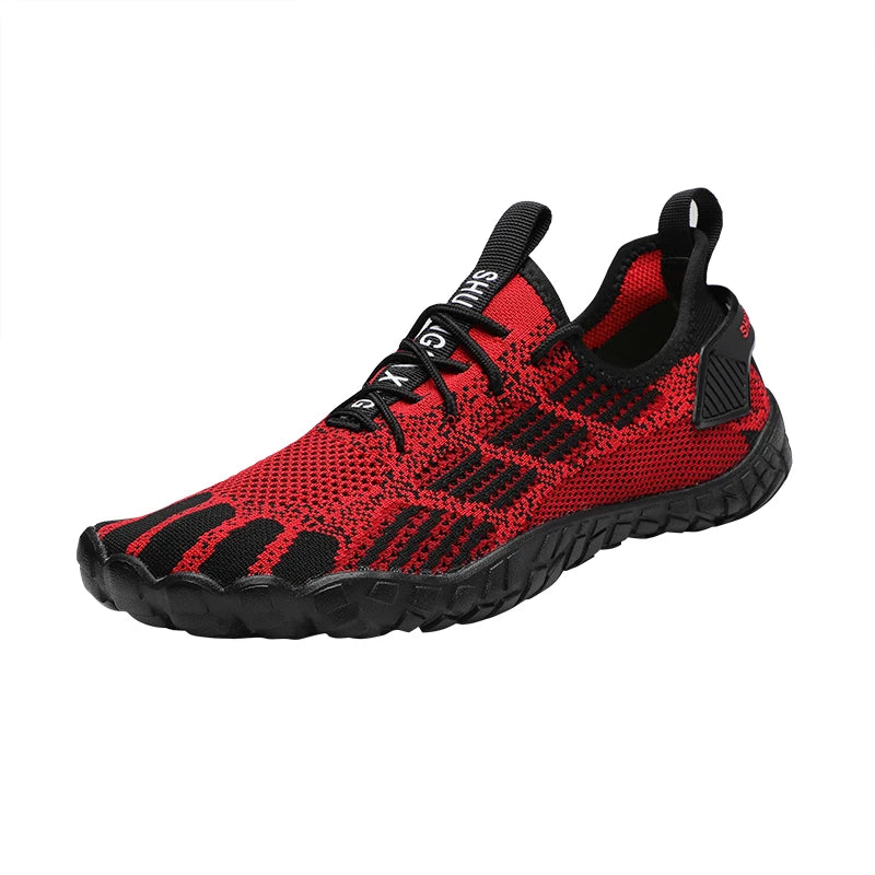 Water Shoes for Men Barefoot Beach Shoes Breathable Sport Shoes Quick Dry River White Sea Aqua Sneakers Soft Beach Sneakers