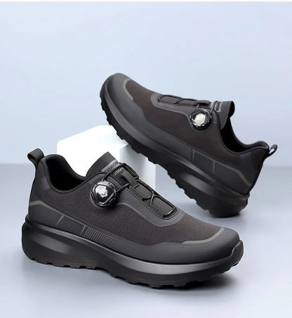 Outdoor Men's Sneakers 2026 New Spring and Summer Thick-Soled Sports Shoes Men's Hiking Daddy Shoes Casual Footwear for Men
