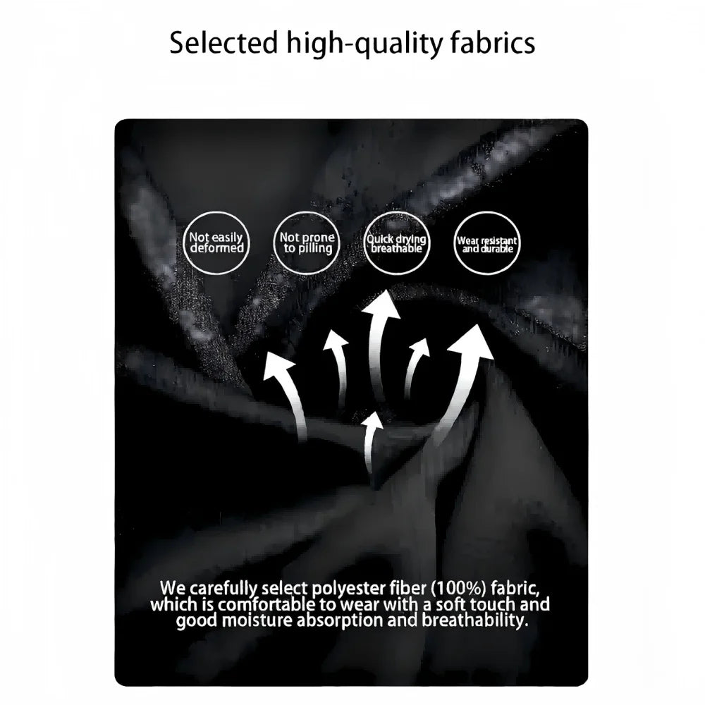 Fashionable Summer Men's Dominant Wolf Print Pattern Breathable Round Neck T-shirt Outdoor High Street Casual Top