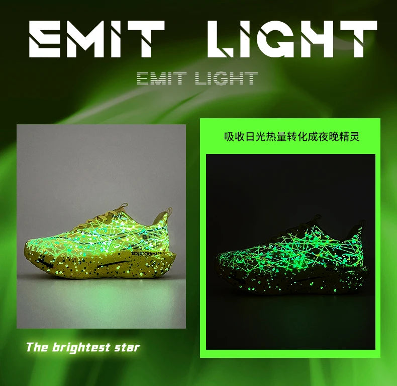 2026 Air Cushion Jogging Shoes Running Shoes Carbon Board Marathon Men Sports Breathable Lightweight Women's Nonskid Sneakers