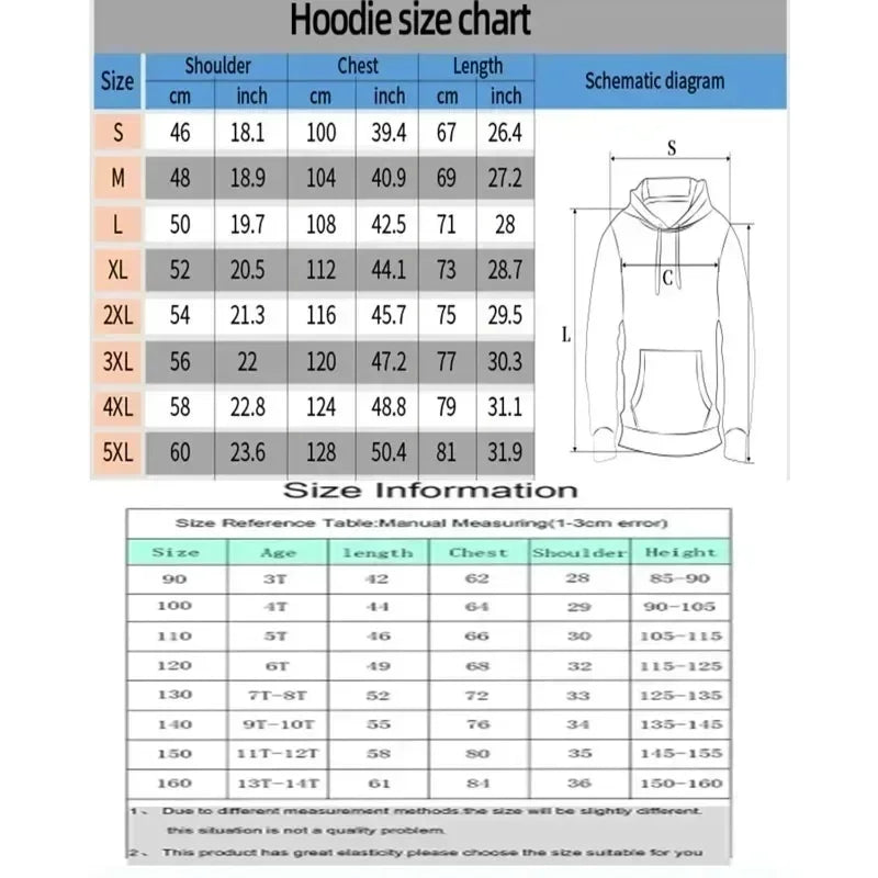 Dragon Broly Genuine Joint Men's Pullover 2025 Autumn and Winter New Loose Casual Gym Sports American Hip Hop Sweater Top