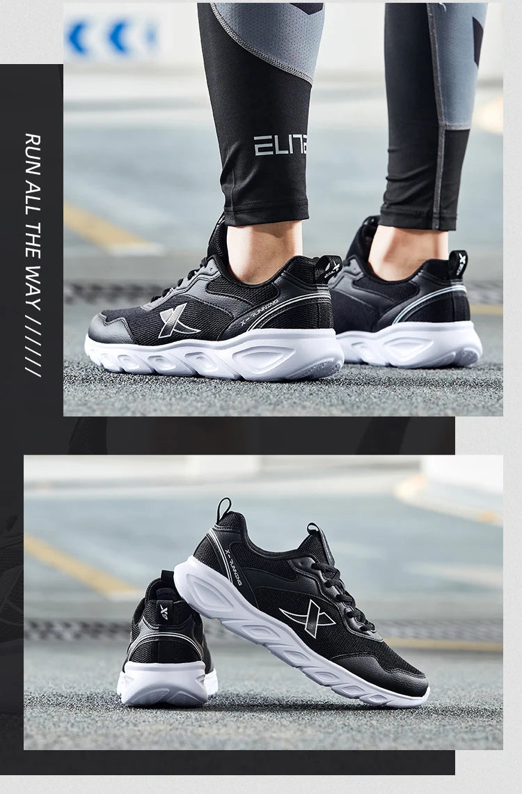 Xtep Running Shoes for Men 2020 Spring, Rebound Comfortable Sports Shoes, Durable, Stable, Breathable Sneakers 880119115036