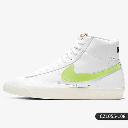 Nike Authentic Blazer Sapatilhas Casuais de Cano Médio para Mulher com Envolvimento Antiderrapante CZ1055-108