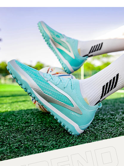 2026 New Men Soccer Cleats Breathable Lightweight Football Boots Anti-Slip Training Shoes Outdoor Sport Sneakers