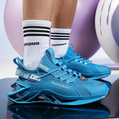 Men's Running Shoes 2026 New Mesh Breathable Sole Anti-Slip Wear-Resistant Daily Sports Trendy Fashion Casual Sneakers for Men