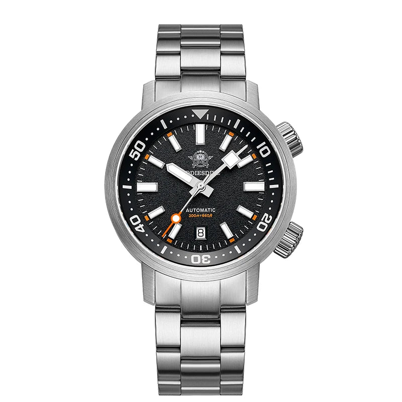 ADDIESDIVE New AD2541 Men Watch 200m Waterproof Sapphire Crystal BGW9 Luminous 316L Stainless Steel Automatic Mechanical Watch