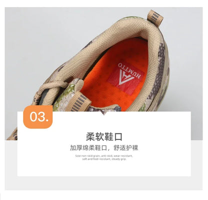 HUMTTO Men's Non-slip Sports Breathable Summer Hiking Shoes Outdoor Luxury Designer Trekking Climbing Sneakers