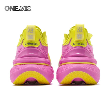 ONEMIX 2026 New Cushioned Running Shoes for Women and Men Lightweight Fashion Outdoor Sneakers Road Sports Shoes Training Jogging Fitness