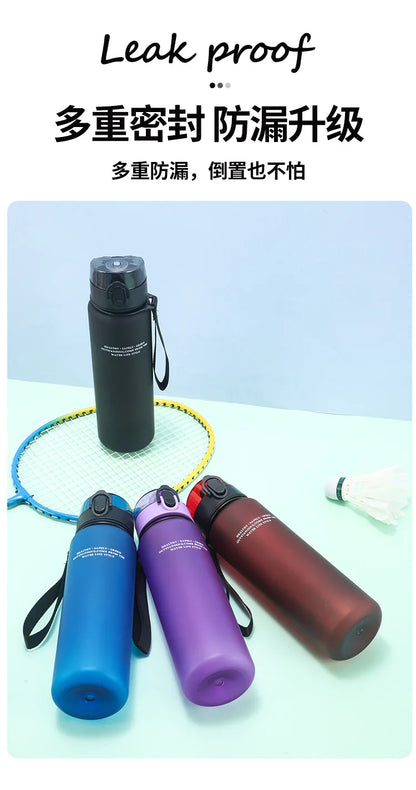 650ML Fortnites Sports Water Bottle Kawaii Motivational Leak Proof Portable Reusable Cups Outdoor Travel Gym Jugs New Cute Gifts