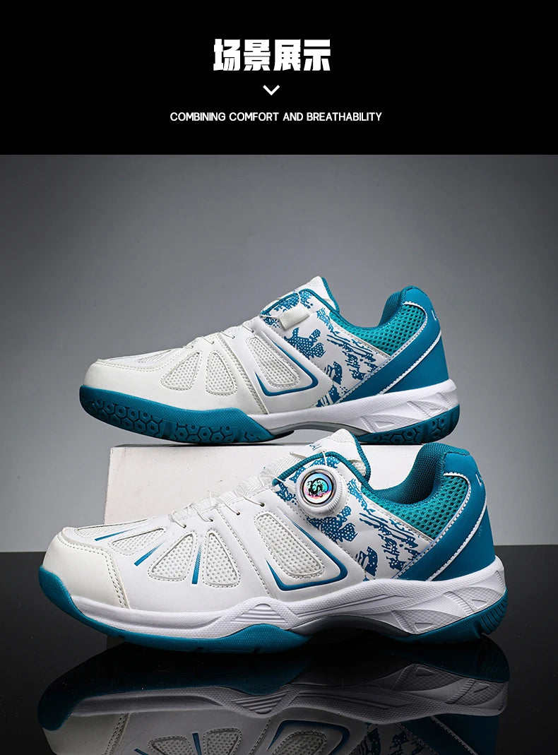 Men’s Badminton Shoes Non-Slip Volleyball Training High-Quality Sneakers Outdoor Women’s Wear-Resistant Table Tennis Shoes
