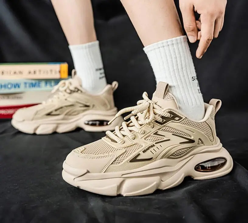 Men's Sports Running Shoes Outdoor Walking Soft Casual Sneakers Fashion Designer Waterproof Men's Tennis Masculina 588