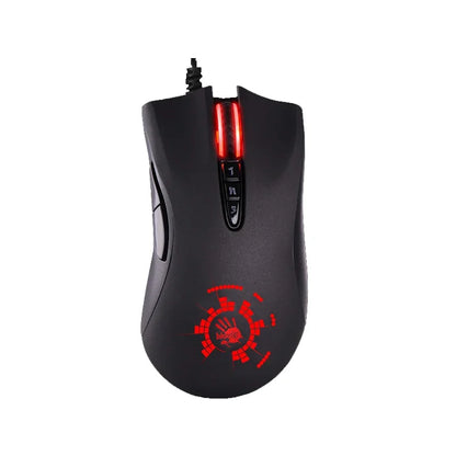 Mouse gaming A4TECH Bloody A91, 4000 DPI, Drag Click, 1000HZ, 6666FPS, 8 pulsanti, piedini Metal X' Glide Armor, oltre 20 milioni di clic