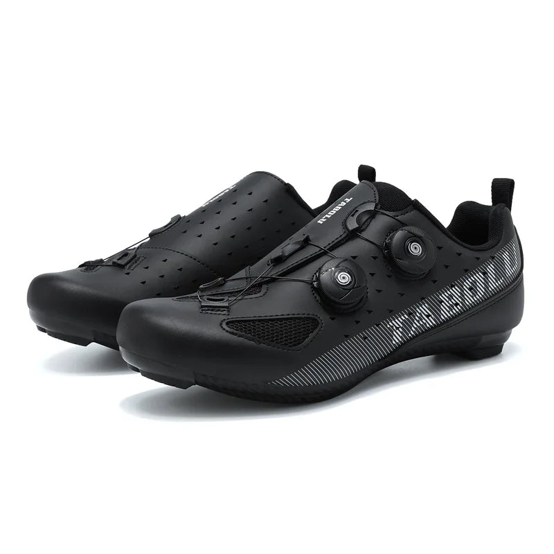 Road Cycling Shoes Flats Cleats Shoes Speed Cycling Sneaker Man Bike Shoes Women Self-Locking Non-slip Mountain Bicycle shoe spd