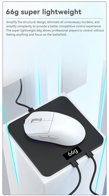 AJAZZ AJ139Pro/AJ139V2MC Wireless Mouse PMW3395/PAW3311 Chipset 12000-26000Dpi Professional Gaming Mouse