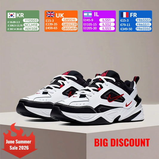 Nike M2K TEKNO Retro Slip-Resistant Durable Versatile Cushioned Dad Shoes Sports Shoes AV4789-104