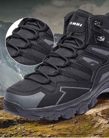 New Women Men Hiking Shoes Outdoor Trekking Sports Climbing Camping Boots Non-Slip Waterproof Walking Jogging Trainers Sneakers