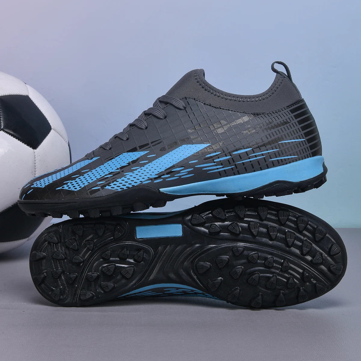 New Men Soccer Shoes Futsal Indoor Football Boots Sport Match Training Kids TF Cleats Grass Ankle Hot-selling High-quality Light