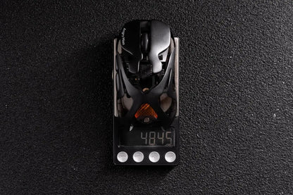 Angry Miao Infinity Gaming-Wireless-Maus aus Metall, ultraleicht, hohl, Hot-Swap-fähig, PAW3950, Dual 8K, kabelgebunden, Tri-Mode