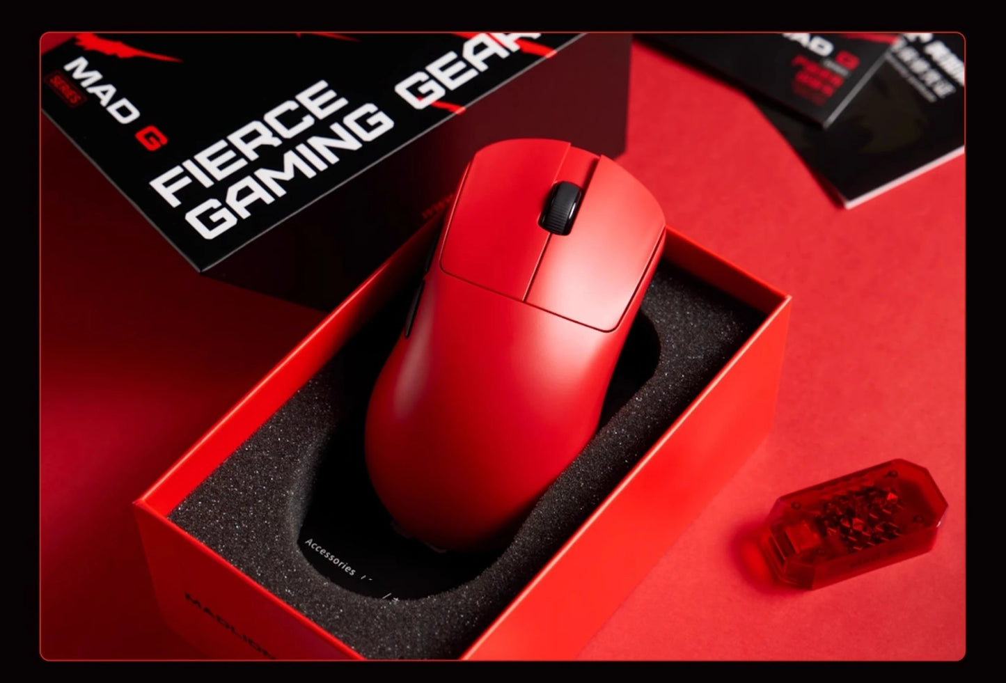 FGG Madlions Mad G Pro Max ultraleichte kabellose Maus Original 8K HZ Dual-Mode mit niedriger Latenz PAW3395 Gamer-Zubehör Geschenke